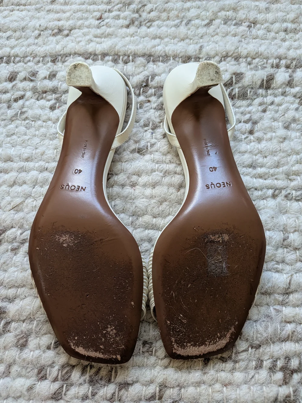 Neous Rossi Sandal in Off White - 40 - Picture 5 of 6